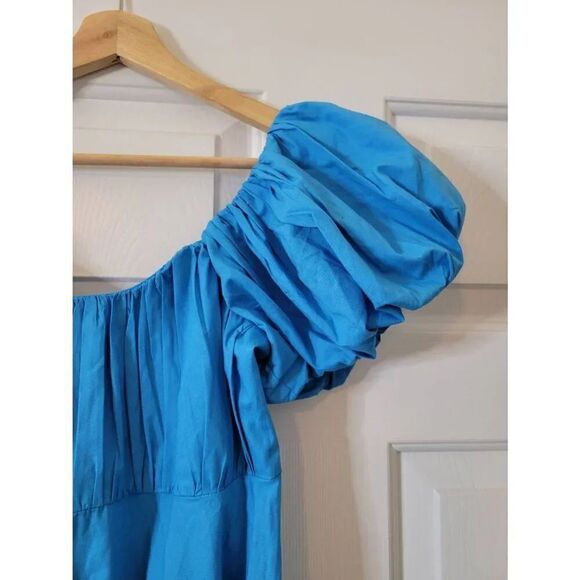 Abercrombie and fitch Blue Poof Dress S NWT - Picture 5 of 7